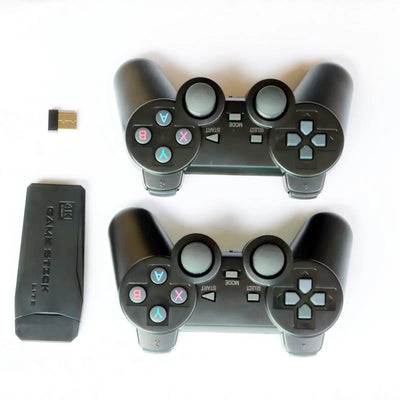 M8 Game Console Built-in 20000 + 64GB Two-person Wireless Controller 2.4G Stick 4K HDMI-compatible Xmas Gift