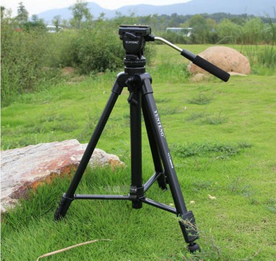 Photo Studio New Tripod Yunteng VCT-880 Aluminium Tripod for DSLR Camera Support Flexible Photography Stand Kit