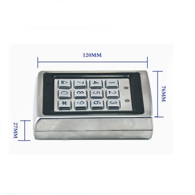 Metal RFID Reader 125kHz Proximity Door Access Control Keypad Support 1000 Users Electric Digital Password Door Lock