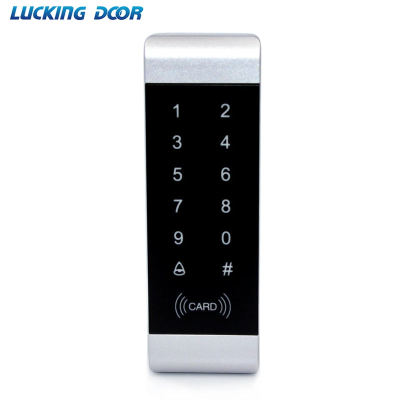 125khz RFID access control Standalone Access Control keypad reader Narrow Small Size Door Frame Touch Keypad w/ Backlight