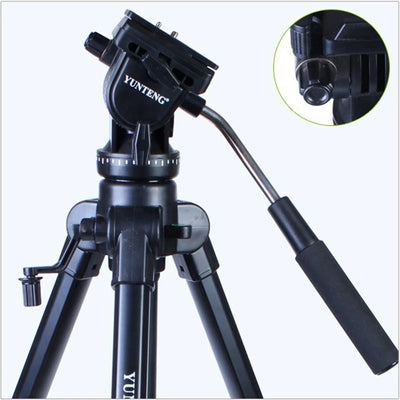 Photo Studio New Tripod Yunteng VCT-880 Aluminium Tripod for DSLR Camera Support Flexible Photography Stand Kit