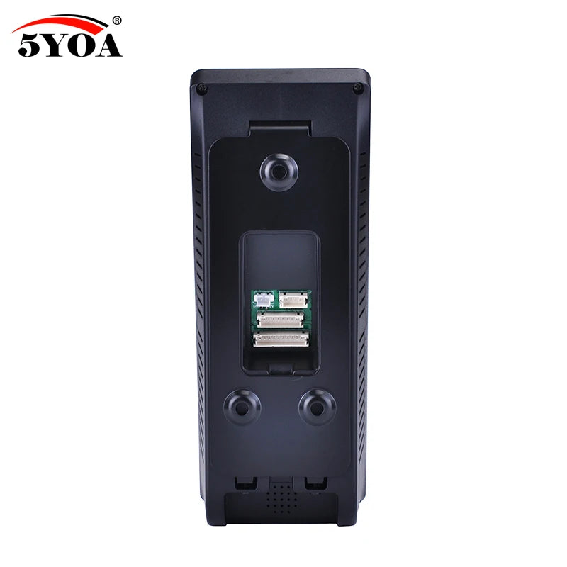 5YOA BM10 Biometric Facial Fingerprint Access Control Face Time Attendance Machine Electric Intercom Code System Door Lock