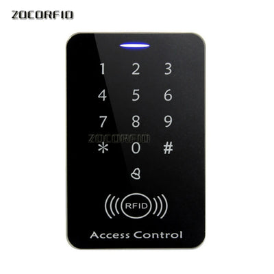 Touch keypad  with 10pcs EM keychains RFID Access Control Keypad digital panel Card Reader For Door Lock System