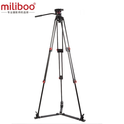 miliboo MTT609A Professional Heavy Duty Hydraulic Head Ball DSLR/Camera Tripod/Stand/support/bracket for Video  Load 15 kg Max