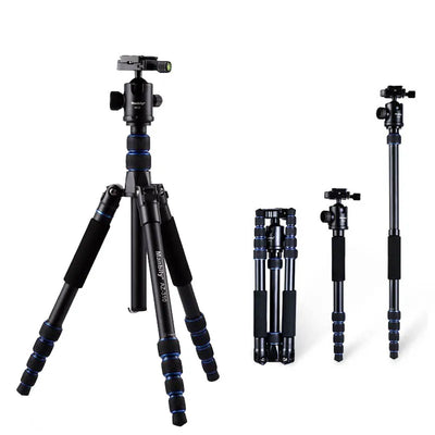 Manbily AZ310 Professional Camera Tripod Monopod Ball Head Portable Compact Travel DSLR Tripod Stand for Canon Nikon Sony Camera