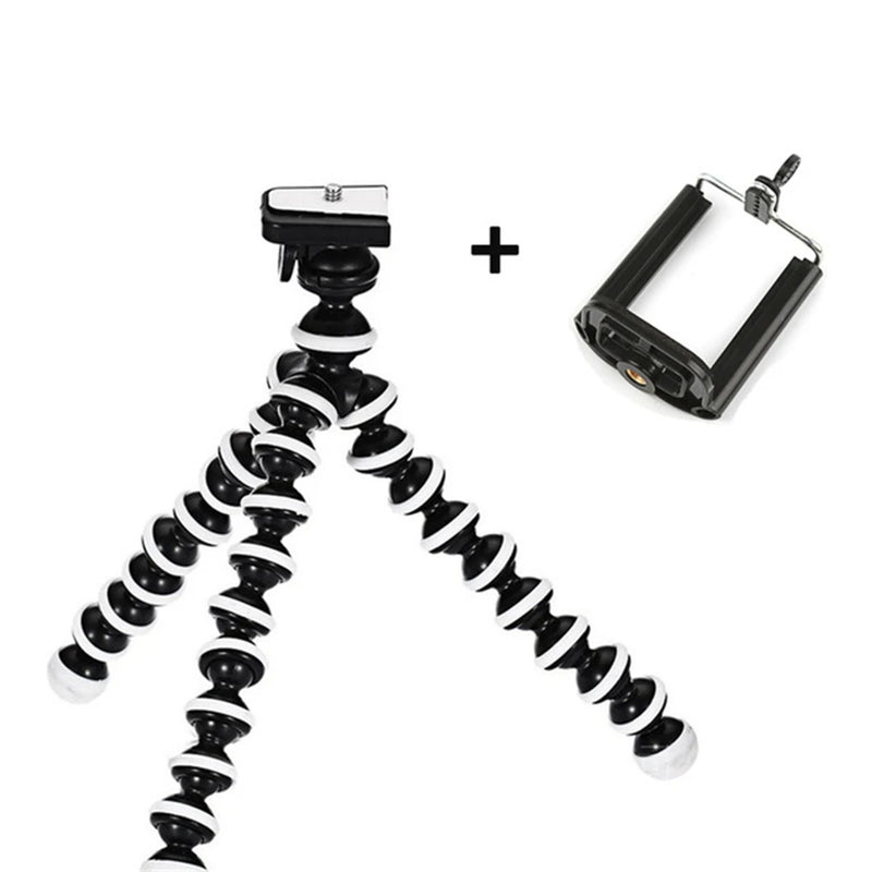 Universal Mini Flexible Tripod Stand Octopus Tripod Phone Holder Action Camera Stand Smartphone Holder With Clip Photography