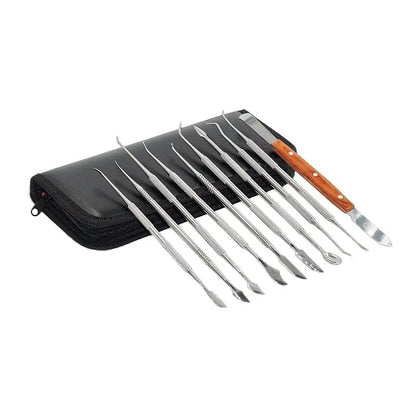 Electronic Infrared Sensor Dental lab Wax Carving Knife Heater Stainless Steel Versatile Teeth Wax Carving Tool Set