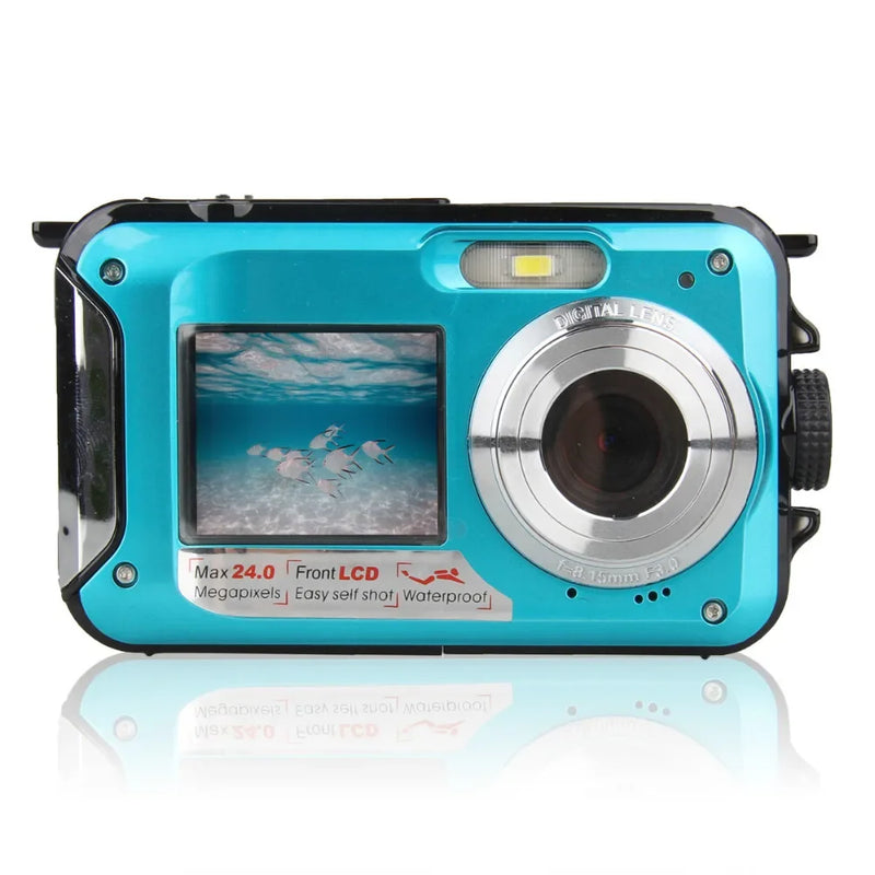 Action Camera Ultra 1080PHD 60fps 24MP Waterproof Camera Shockproof Underwater Camera 2.7inch Recording Cameras Sport Camera