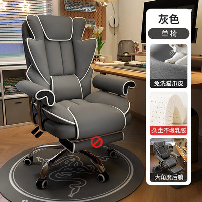 Foot Rest Chair Ergonomic Gaming Chairs Computer Comfortable Wheels Massage Adjustable Sedia Da Ufficio Office Furniture