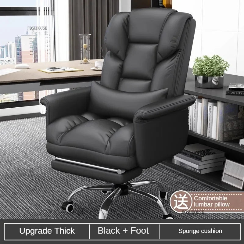 Comfortable Long-term Sitting Office Chairs Reclining Sofa Seat Office Boss Chair Home Dormitory Gaming Chair Office Furniture P