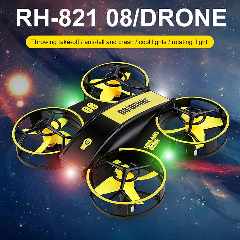 JJRC RH821 Flip Mini RC Drone Altitude Hold Quadcopter Toys with Lights Battery