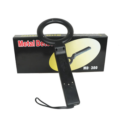 Metal Detector Electronic Metal Detecting Device Airport Security Metal Detector 180°Foldable Head with Light and Sound Alerts