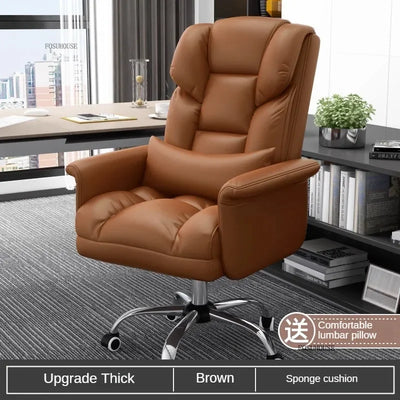 Comfortable Long-term Sitting Office Chairs Reclining Sofa Seat Office Boss Chair Home Dormitory Gaming Chair Office Furniture P