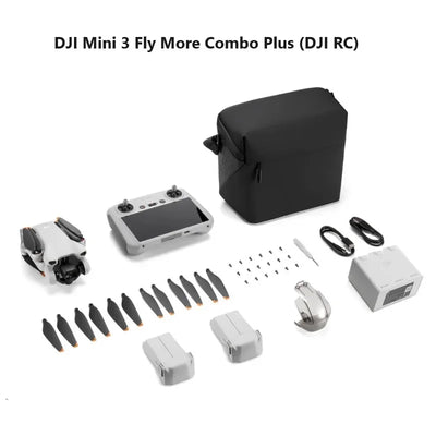 Top Brand New DJI Mini 3 Drone No RC RC-N1 DJI RC Combo Plus Professional 4K HDR Video 10km Transmission