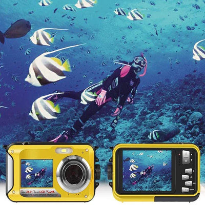 Action Camera Ultra 1080PHD 60fps 24MP Waterproof Camera Shockproof Underwater Camera 2.7inch Recording Cameras Sport Camera