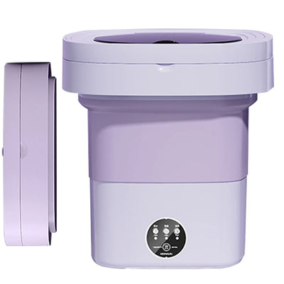 11L Large Folding Washing Machine Portable Washing Machine Automatic Modes Laundry Clothes Laundry Bucket Washing Machine