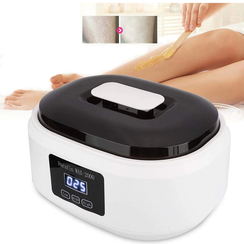 Professional Wax Heater with Adjustable Temperature and Large Capacity Beauty and Body Melting Wax Machine 200W 110V 220V