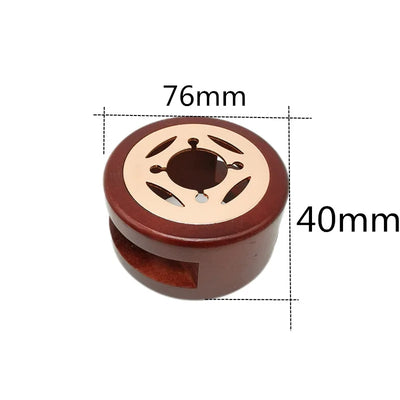 Wood Stove Seal Spoon Decoration Gift DIY Craft Supplies Sealed Melt Safety Heater Envelope Furnace Wax Seal Wax Stamp SB002