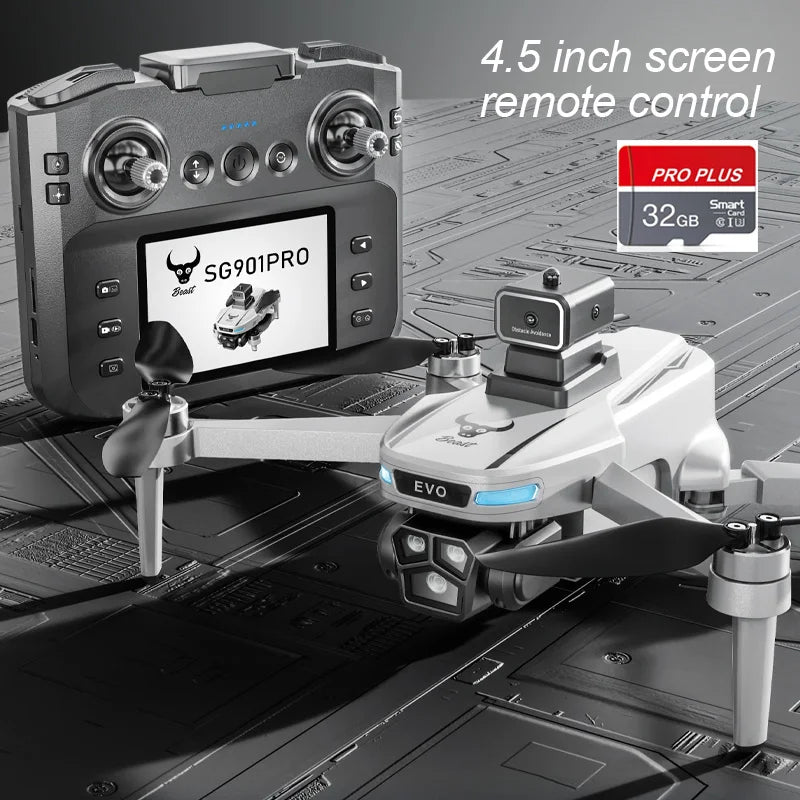 Top Drone 8K Professional GPS HD Camera Drones 5G WIFI FPV Video 4k UAV 5.9 inch large screen remote control RC Dron SG109 PRO