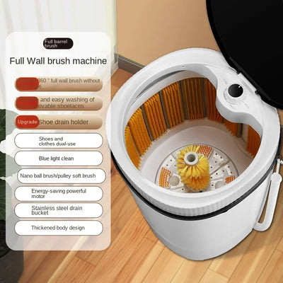 220V Shoes Washer Fully Automatic Household Small Brush Shoes Machine Shoe Washing And Drying Machine