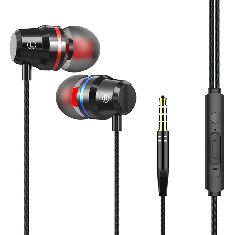 Wired Headset With Microphone For Pc Laptop Earphones In Ear Headphones With Microphone 3.5mm Wired Vergi üCreti Olmayan üRüNler