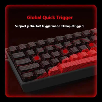 MADCATZ MAD 60HE/68R Magnetic Switch Keyboard Wired MADLIONS MAD60 Rapid Trigger Gaming Keyboard Custom PC Gamer Accessories