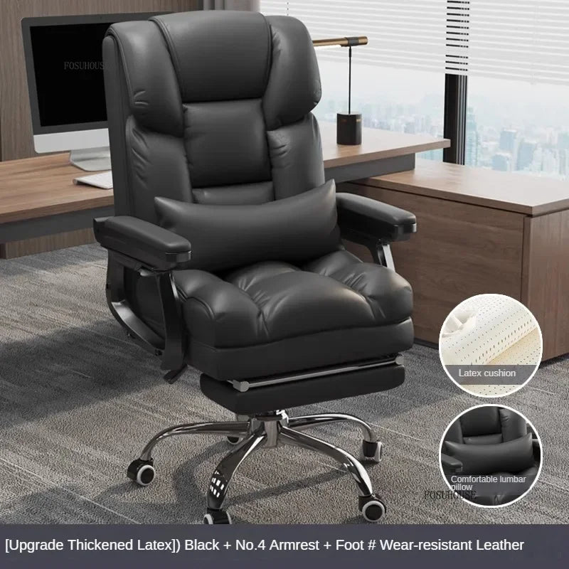 Comfortable Long-term Sitting Office Chairs Reclining Sofa Seat Office Boss Chair Home Dormitory Gaming Chair Office Furniture P