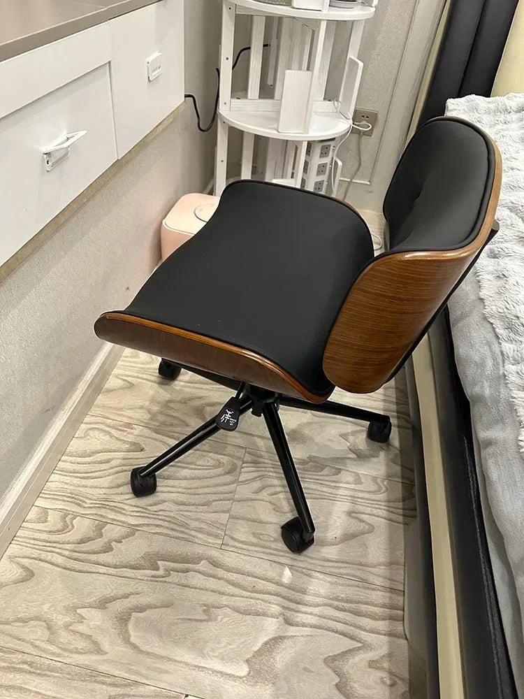 Luxury Computer Chair,Comfortable Home Furniture,Living Room Solid Wood Study Stools,Swivel Gaming Office Stool Customized