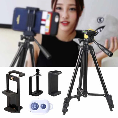 New Tripod 3120 Professional Portable Travel Aluminium Camera Tripod Accessories Stand With Pan Head For Canon Dslr Camera