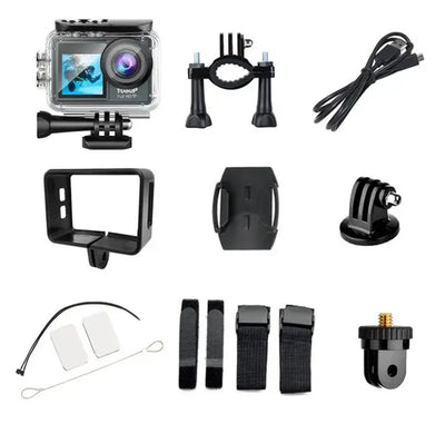 1080P Action Camera 30FPS 2" IPS Screen 170° Wide Angle WiFi Sports Video Camera Underwater 30M Waterproof For Vlog