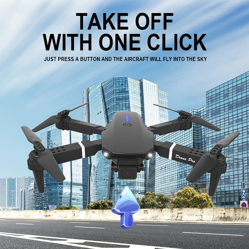 2024 New E88 Pro WIFI FPV Drone Wide Angle HD 4K 1080P Camera Altitude Holding RC Foldable Quadcopter Dron Helicopter Kids Toy G