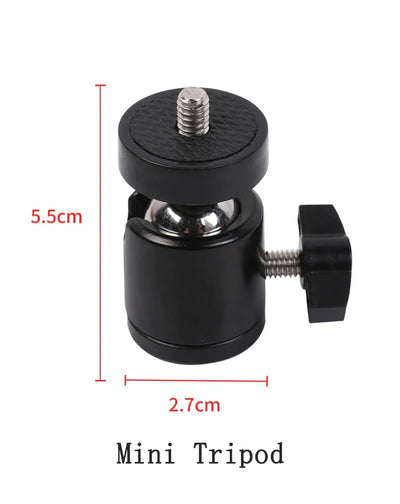 Mini Aluminium Tripod Portable Desktop Tabletop Tripod for Gimbal for DSLR Gopro Micro Single Camera Phone Camera Stand