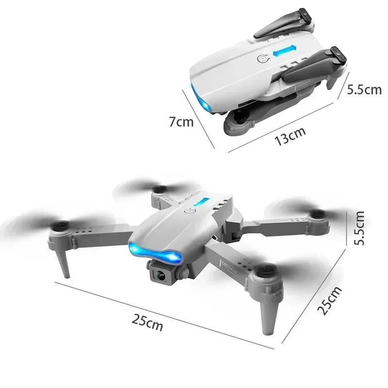 E99 Pro HD 4k Drone Camera High Hold Mode Foldable Mini RC WIFI Aerial Photography Quadcopter Toys Helicopter UAV