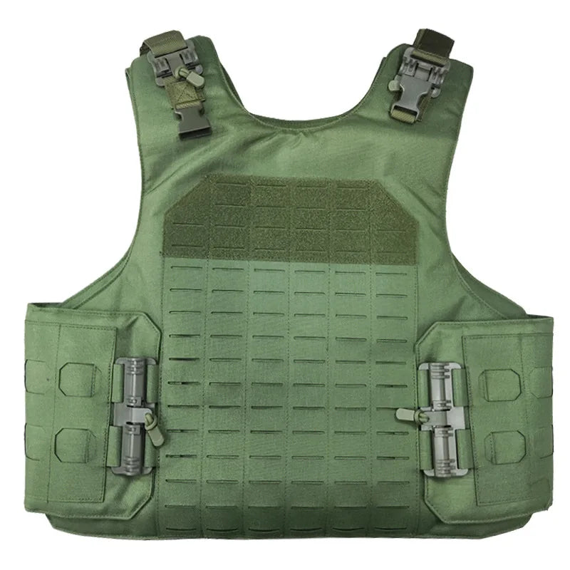 900D NIJ IIIA.44 Level Bulletproof Vest  Quick Release Carrier Combat Vest Soft Insert Anti-stap Hunting Tactical Ballistic Vest