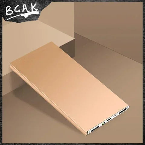 Universal Large capacity power bank rated 10000mAh Android ultra-thin mobile phone universal mobile power bank BCAK