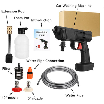 30BAR Cordless High Pressure Cleaner Washer Spray Water Gun Car Wash Pressure Water Cleaning Machine for Makita 18V Battery