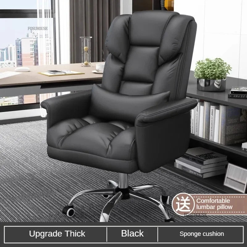 Comfortable Long-term Sitting Office Chairs Reclining Sofa Seat Office Boss Chair Home Dormitory Gaming Chair Office Furniture P