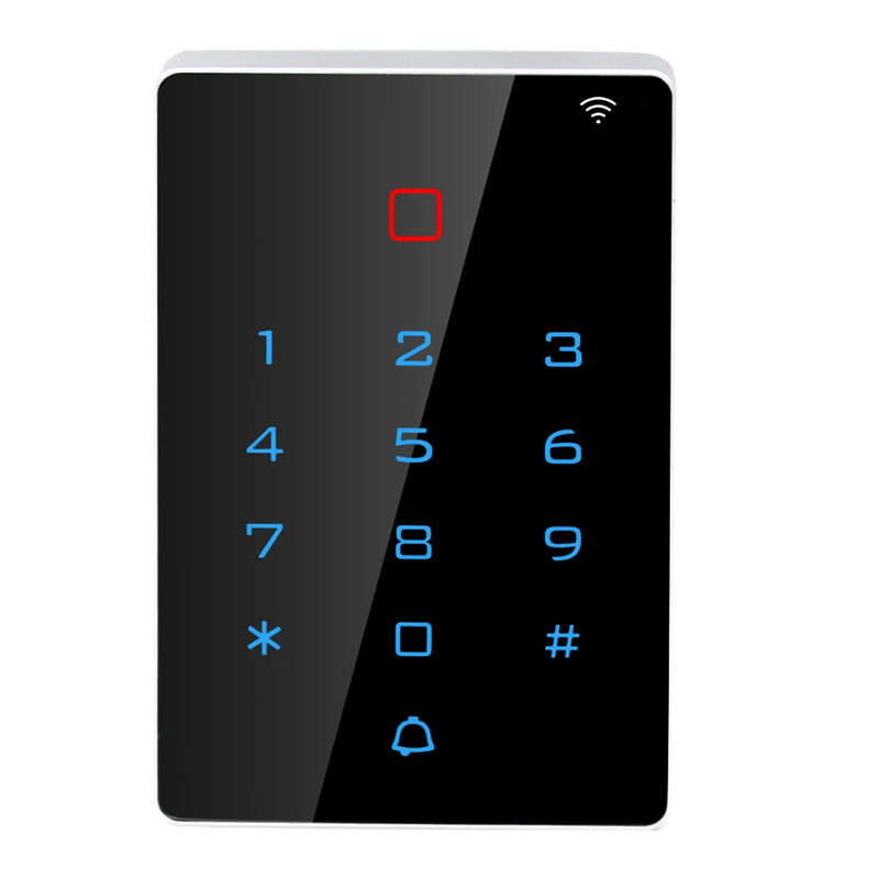 Wifi Tuya App RFID Access Control Keypad 2000 User EM 125KHz or IC Standalone Touch Card Reader for Access Control System