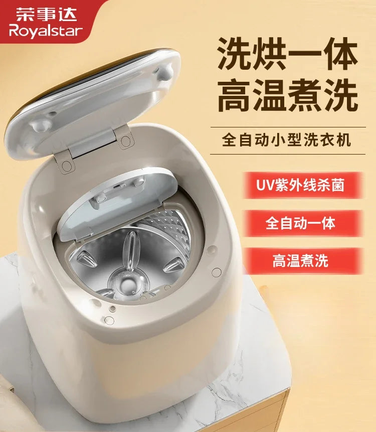 Underwear washing machine washing and drying dedicated small mini fully automatic socks washing machine