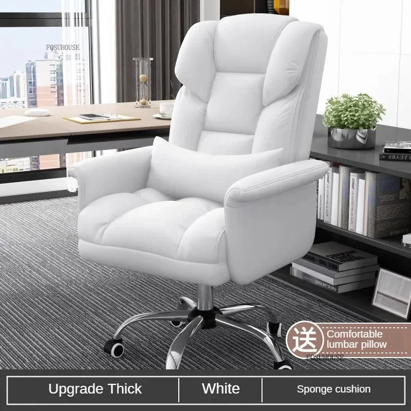 Comfortable Long-term Sitting Office Chairs Reclining Sofa Seat Office Boss Chair Home Dormitory Gaming Chair Office Furniture P