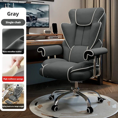 Modern Light Luxury Gaming Chair Comfortable Long-term Sitting Computer Chair Home Study Gamer Chairs Ergonomic Office Chair