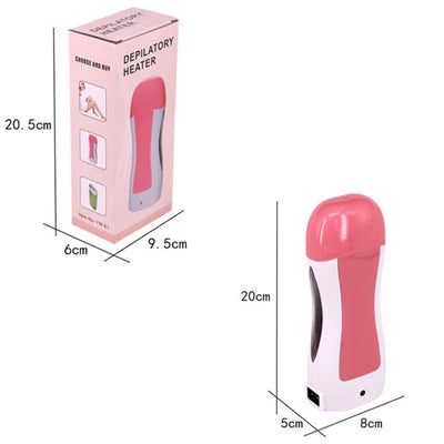 Wax Heater Nail Beauty Pink Small Waist Depilator Single Wax Dissolving Machine with Transparent Slot