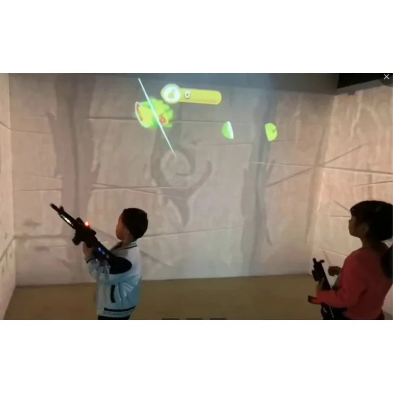 All In One Interactive Projector Magic Interactive Wall Projection Game System 40 Effect for Kids