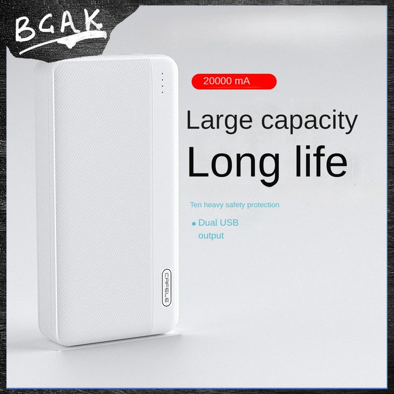 Universal Large Capacity Power Bank 200000mAh 20000mah Fast Charging Portable for Android Mobile Phone Universal BCAK