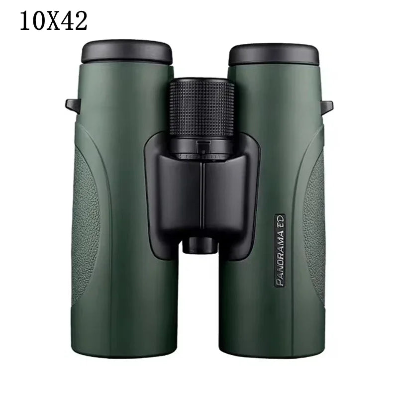 SHUNTU Panorama Super Powerful Flat Field 8x42mm Professional Binoculars 10x42mm ED Night Vision Binocular for Hunting Tourism