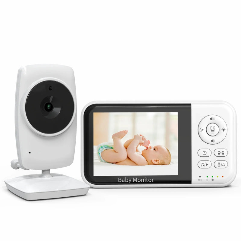 Babystar 3.2 Inch LCD Wireless Video Baby Monitor 2 Way Audio Talk Night Vision Surveillance Security Camera Babysitter