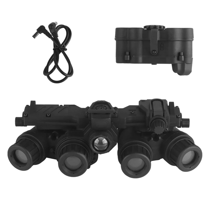 GPNVG 18 Night Vision Goggle Four-Eye Night Vision Device Model Dummy Binoculars Airsoft Hunting Binoculars Movies Props