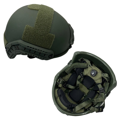 LPRED FAST 100% Aramid High Cut Ballistic Helmet Level NIJ IIIA Bulletproof FAST Helmet Army Helmet .44 with wendy 3.0 2024 NEW