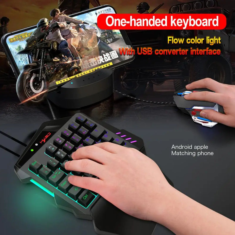 Ps3 Portable Convenient Easy To Use Versatile Stylish One-handed Gaming Keyboard Backlit Gaming Keyboard Outstanding