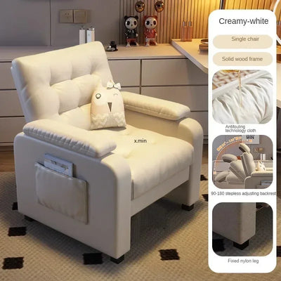 Lazy Computer Chair Home Office Back Sitting Comfortable Sofa Chair Furniture muebles Bedroom Internet Café Gaming Chair